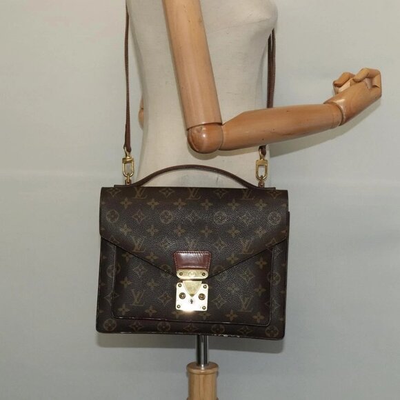 LOUIS VUITTON Monogram Monceau 28 Hand Bag - Picture 1 of 16